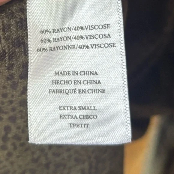 RAILS | rebel top in olive speckled | size xs - Picture 5 of 5